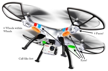 Quadcopter - modern merkavah?